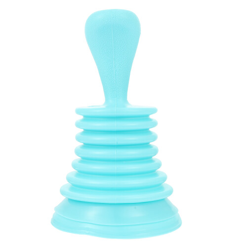 3Pcs Plastic Kitchen Sink Toilet Drain Plunger Blue 1
