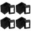 24Pcs Plastic Fence Post Skirts ABS Decorative Post Trim Covers 7