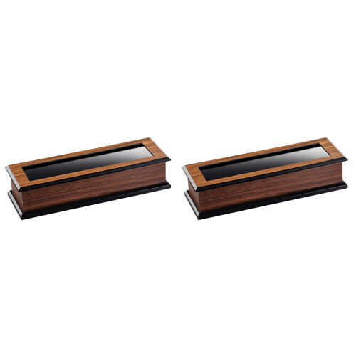 2Pcs Kitchen Utensil Organizer Flatware Holder Light Brown Box 2