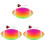 3Pcs Foldable Pool Ball Toy Assorted Beach and Pool Fun 2