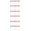 48Pcs Multicolor Cute Gel Roller Pens Candy Cane Shape for School Use 9