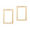 2Pcs Durable Wooden Screen Printing Frames Chocolate Color for DIY Use 4
