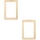 2Pcs Durable Wooden Screen Printing Frames Chocolate Color for DIY Use 6