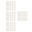 340Pcs White Blank Guitar Tab Paper Sheets for Home Use Smooth Writing 5