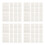 340Pcs White Blank Guitar Tab Paper Sheets for Home Use Smooth Writing 6
