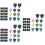 3Sets Assorted Color Plastic Guitar Picks Ergonomic Grips for Guitar 8