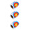 Round Shooting Target Stickers for Night Shooting 5