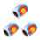 Round Shooting Target Stickers for Night Shooting 7