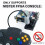 SNAC-Adapter für  64 Game Controller Konverter-Adapter für  FPGA 4