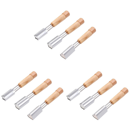 9Pcs Assorted Color Stainless Steel Biscuit Cookie Cutter Molds 1