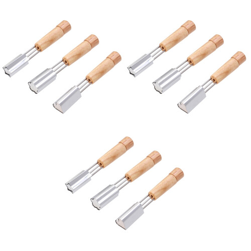 9Pcs Assorted Color Stainless Steel Biscuit Cookie Cutter Molds 2