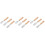 9Pcs Assorted Color Stainless Steel Biscuit Cookie Cutter Molds 4