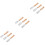 9Pcs Assorted Color Stainless Steel Biscuit Cookie Cutter Molds 5