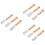 9Pcs Assorted Color Stainless Steel Biscuit Cookie Cutter Molds 6