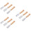 9Pcs Assorted Color Stainless Steel Biscuit Cookie Cutter Molds 7