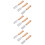 9Pcs Assorted Color Stainless Steel Biscuit Cookie Cutter Molds 8