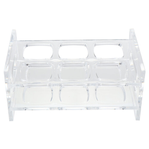 3Pcs Transparent Acrylic Organizer Bar Cup Holder 1