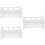 3Pcs Transparent Acrylic Organizer Bar Cup Holder 7