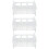 3Pcs Transparent Acrylic Organizer Bar Cup Holder 8