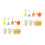 14Pcs Child Garden Tools Kit Assorted Color Safety Rounded Edges 5