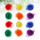72Pcs Portable Square Silk Scarves for Juggling Dance Performance 10