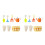 14Pcs Child Garden Tools Kit Assorted Color Safety Rounded Edges 7