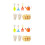 14Pcs Child Garden Tools Kit Assorted Color Safety Rounded Edges 9