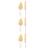 3Sets Golden Pearled Cake Server Serrated Stainless Steel Kitchen Tool 9