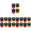20Pcs Motorcycle Frame Sliders Front Fork Easy Install 7