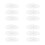 12Pcs Compact White Plastic Fermenting Tools for Pickle Jar Pressing 8