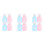 12Pcs Plastic Push Pump Bottles Assorted Color Portable Storage 6