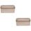 2St Decoratieve Metaaldoos Met , Gouden Koekjescontainer 7