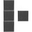 4Pcs Graphite Carbon Felt Welding Blankets Easy Cut Lightweight Black 9