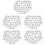 5Pcs Reusable White Cloth Bear Doll Underwear Plush Shorts Accessory 8