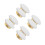 8Pcs Fire Sprinkler Head Flange Covers Golden Copper Protective Plates 8