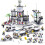 (Fire )Police et pompiers assemblant bloc de construction jouets pour cadeau enfants 4