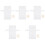 5 Sets Plastic Mesh Bag Sheet Diy Handicraft Canvas 5