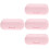 4Sets Compacte Roze Contactlenzendoos Abs& Met Contactverwijderaar 8