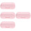 4Sets Compacte Roze Contactlenzendoos Abs& Met Contactverwijderaar 9