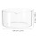 2Pcs Compact Transparent Glass Evaporation Crystallizing Dish for Lab 10