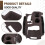 For  Sienna Central Console Silicone Protective Mat Cup Holder Mat Interior Modification Accessories Brown 6