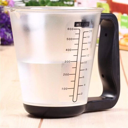 1Pcs Digital Kitchen Electronic Measuring Cup Scale with LCD Display for Precise Cooking and Baking 1