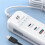 66W PD Fast Charging Wall USB Chargers USB Hub Adapter 4  USB Type C Extension Type C Cable Socket Outlet EU Plug 6