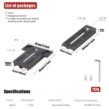JLwin RJ046 Camera Plate for Zhiyun Stabiliser