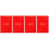 4St Rood Weekplanner Notitieboekje Organizer 6