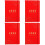 4St Rood Weekplanner Notitieboekje Organizer 7