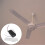 Motor Speed Controller for Ceiling Fans Lights Remote Variable Speed Fan Motor Low Voltage Safe Versatile Compatibility 2