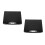 2St Draagbare Microfoon Opbergcase Waterdicht Hard Plastic Beschermend 10