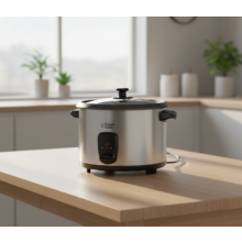 Russell Hobbs Electric Rice Cooker & Steamer Stainless Steel - Silver