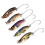Bass Salmon Metal Spinner Lure Set 4